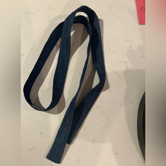 Milton menasco x street and saddle denim necktie - Picture 7 of 8